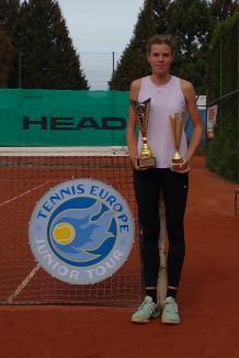 Orădeanca Giulia Safina Popa a ajuns pe locul 4 în Europa la categoria de 14 ani feminin la tenis