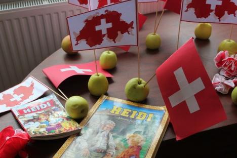 Şcoala Constantin Şerban din Aleşd, transformată în mini-Elveţia (FOTO)