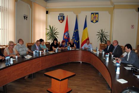 Primarul Ilie Bolojan le-a cerut nemţilor să sprijine învăţământul profesional orădean (FOTO)