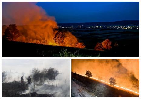 18 incendii în doar 24 de ore în Bihor! Semnalul de alarmă tras de pompieri (FOTO)