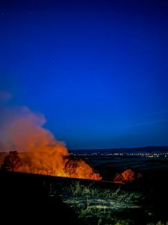 18 incendii în doar 24 de ore în Bihor! Semnalul de alarmă tras de pompieri (FOTO)