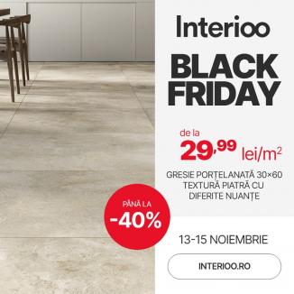 Ce merită să cumperi de Black Friday de la Interioo, cel mai nou showroom de gresie, faianță și obiecte sanitare! (FOTO)