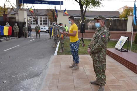 Pentru eroii noştri: Ştafeta Veteranilor Invictus, preluată de militari şi civili din Oradea (FOTO / VIDEO)