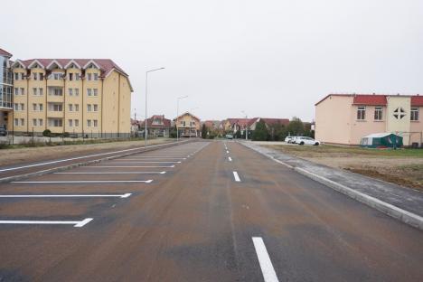Strada Ion Irimescu din Oradea a fost modernizată în urma unor lucrări de 1,1 milioane lei (FOTO)