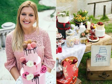 La mulţi ani cu delicii! Janette Cakes, business-ul pornit de o tânără orădeancă de 23 de ani, aniversează un an de la înfiinţare (FOTO)