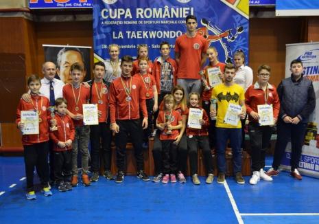 Sportivii orădeni au dominat întrecerile Cupei României la Sporturi marţiale coreene, de la Dej!