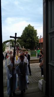 Kirchweih la Palota: Micuţa comunitate de germani şi-a sărbătorit întemeietorul şi protectorul spiritual (FOTO/VIDEO)