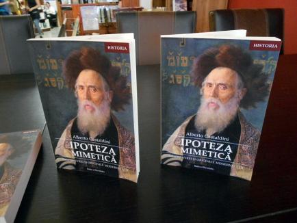 Călătorie prin istoria evreilor: Profesorul italian Alberto Castaldini a lansat 'Ipoteza mimetică' la Oradea (FOTO)