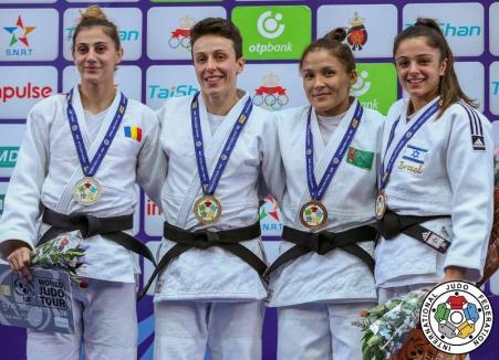 Larisa Florian s-a situat pe locul II la Grand Prix-ul de judo din Maroc