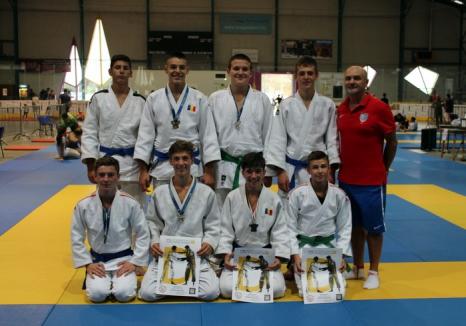 Judoka de la Liberty LPS CSS Oradea şi-au adjudecat cinci medalii la etapa a III-a a Euroligii Regionale pentru juniori III de la Szeged
