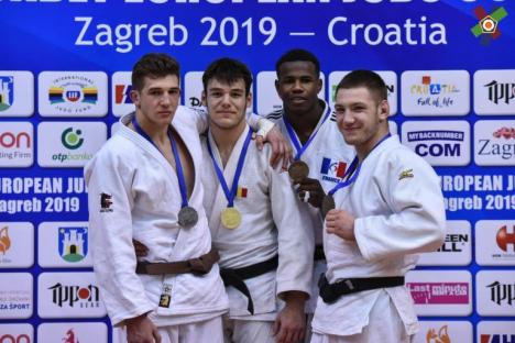 Orădeanul Alex George Creț a cucerit aurul la Cupa Europeană de judo pentru cadeți de la Zagreb