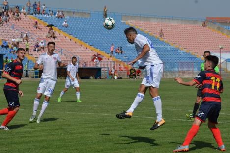 Surpriză! Luceafărul Oradea a remizat doar, cu 1-1, în jocul de acasă cu Sportul Snagov, din prima etapă a Ligii a II-a (FOTO)