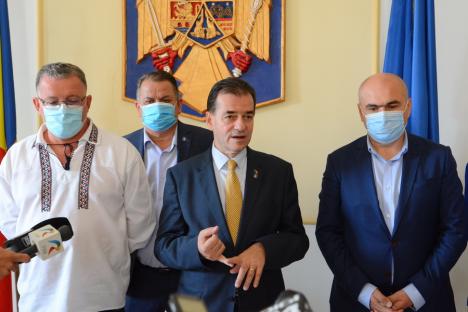 Liberalii din Bihor au aprobat candidatura lui Ludovic Orban. Preşedintele PNL, la Oradea: “Florin Cîţu mă critică şi mă atacă pe nedrept” (FOTO / VIDEO)