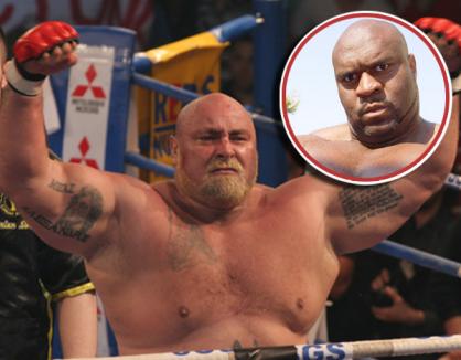 În sfârşit: Sandu Lungu se bate cu "Bestia" Bob Sapp!