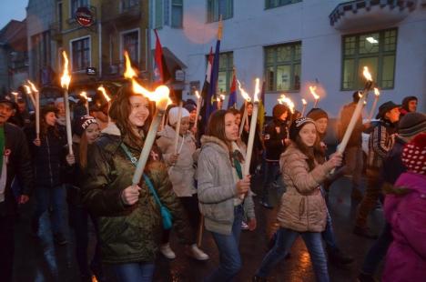 Maghiarii au sărbătorit de două ori 15 martie: o dată cu PPMT, o dată cu UDMR, dar fără 'baronul' Alexandru Kiss (FOTO)