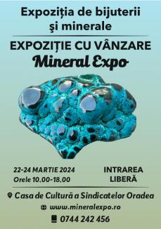 O nouă ediție Mineral Expo la Oradea, cu cristale și pietre semiprețioase