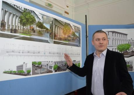 Investiţie de 3,2 milioane euro. Strada Vasile Alecsandri va deveni pietonală, cu terase şi spaţii verzi (FOTO)