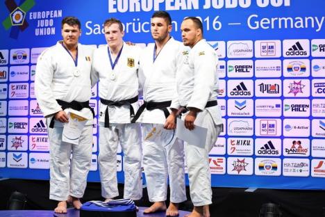 Două clasări pe podium pentru judoka orădeni la Cupa Europeană de la Saarbrucken
