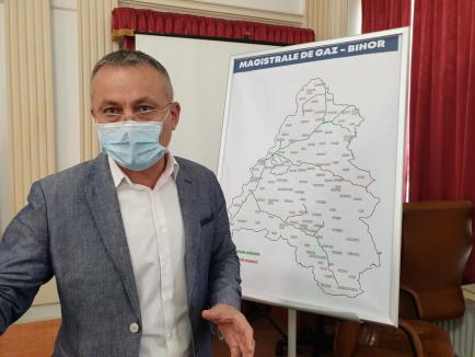 Consiliul Județean Bihor, o nouă strategie: anual va finanța cu 1 milion de euro 5-6 localități care vor rețele de gaz