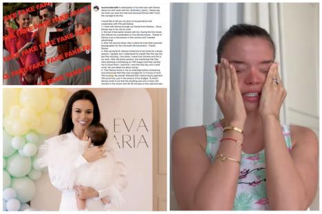 „M-am umilit în faţa ei”: Orădeanca Denisa Filcea, în lacrimi, după ce o fotografă ucraineancă a refuzat să-i trimită imaginile de la botezul fiicei (VIDEO)