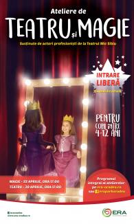 ERA Park Oradea dă startul unui nou proiect pentru copii: ateliere de magie şi de teatru!