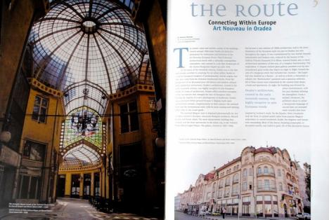 Vulturul Negru iese în lume: Patrimoniul orădean Art Nouveau, promovat într-o revistă internaţională