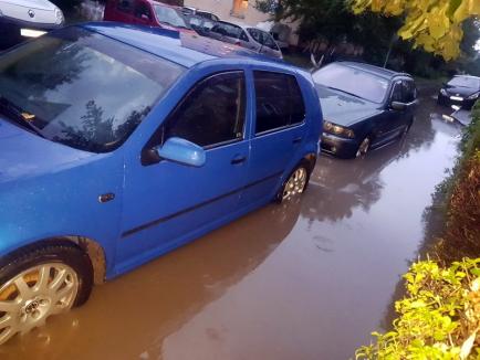 Oradea la apă: După fiecare ploaie torenţială, Dispeceratul CAO este asaltat de reclamaţiile orădenilor revoltaţi de inundaţii (FOTO)