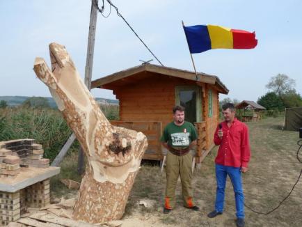 S-a dat startul primului simpozion de sculptură în aer liber din Bihor (FOTO)