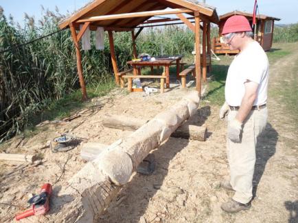 S-a dat startul primului simpozion de sculptură în aer liber din Bihor (FOTO)