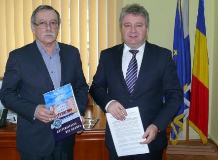 Universitatea din Oradea a semnat un acord cu Universitatea de Arhitectură şi Urbanism Ion Mincu