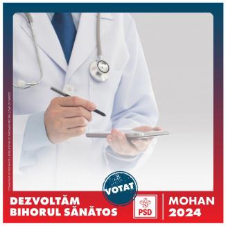 Programul electoral al PSD pentru Consiliul Județean Bihor: Împreună dezvoltăm Bihorul sănătos! (FOTO)