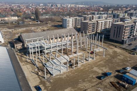 În ce stadiu au ajuns lucrările la Parcul Științific și Tehnologic din Oradea (FOTO)
