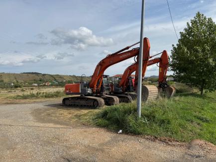 Au început și lucrările pentru amenajarea Parcului Industrial din Aleșd. Viitorii chiriași pot primi aproape 4 milioane euro din fonduri UE (FOTO)