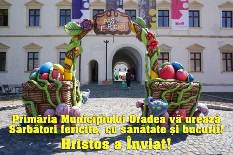 Primăria Municipiului Oradea vă urează Sărbători fericite, cu sănătate și bucurii!