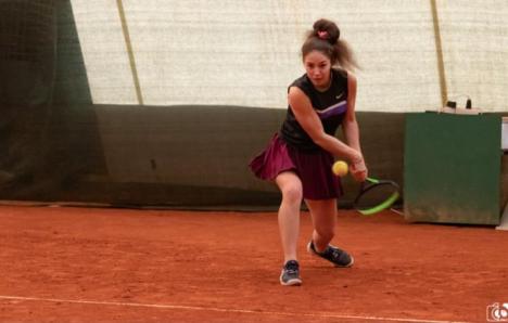 Orădeanca Patricia Goina, pe podium la turneul de tenis Transilvania Masters (FOTO)