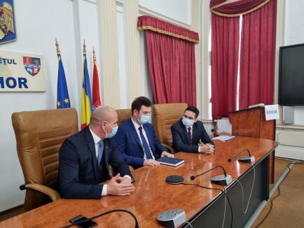 PSD-istul Emilian Pavel a depus jurământul de subprefect al județului Bihor (FOTO)