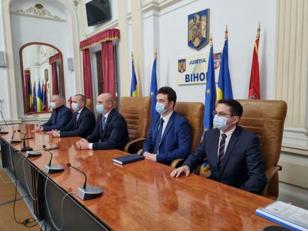 PSD-istul Emilian Pavel a depus jurământul de subprefect al județului Bihor (FOTO)