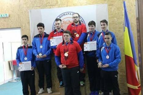 Şase clasări pe podium pentru sportivii de la CSU Oradea la Campionatele Naţionale de tir aer comprimat