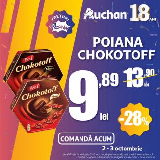 Auchan marchează 18 ani de la deschiderea primului magazin și sărbătorește, alături de clienți, cu peste 1.000 de oferte și reduceri senzaționale