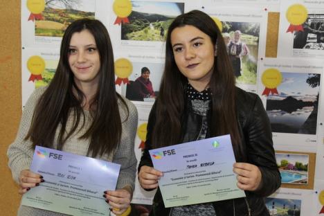 Tineri premiaţi pentru fotografii cu temă turistică făcute în Bihor (FOTO)