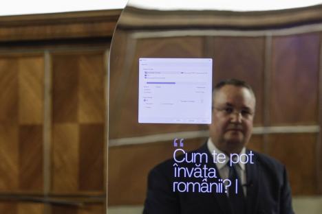 Premierul și inteligența artificială: Ciucă și-a luat consilier un... robot (FOTO/VIDEO)