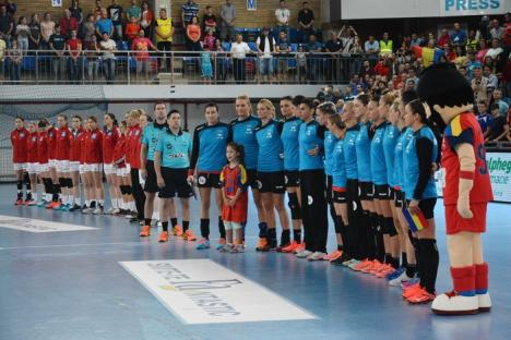 Victorie la Oradea: Naţionala de handbal feminin a învins Austria cu 34-29 (FOTO)