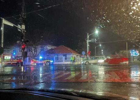 Două accidente marți seara în Bihor: unul în Sânmartin și unul în Nojorid