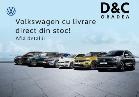 Acum poți achiziționa noul tău Volkswagen direct din stoc prin D&C Oradea!