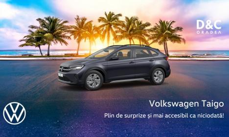 Super preț și bonus de 1000 de euro la superbul Volkswagen Taigo! Doar la Volkswagen D&C Oradea!