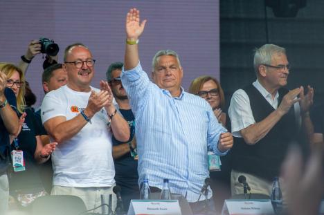 Premierul Ungariei, Viktor Orbán, la Tușnad: MAE român mi-a scris ce subiecte nu pot aborda (FOTO/VIDEO)