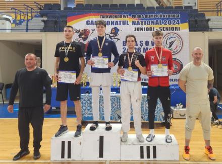 Trei clasări pe podium pentru sportivii orădeni la Campionatului Național de Taekwondo WT de la Braşov (FOTO)