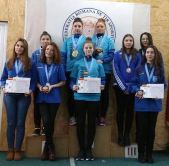 Şase clasări pe podium pentru sportivii de la CSU Oradea la Campionatele Naţionale de tir aer comprimat