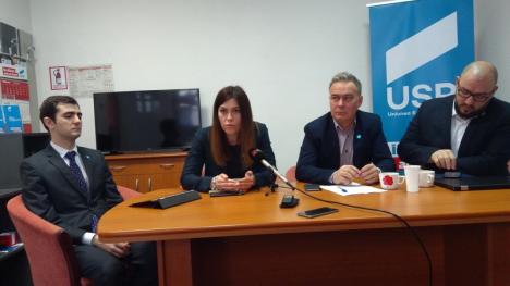 Lideri USR la Oradea pentru o întâlnire cu oameni de afaceri: “Inflaţia a înghiţit creşterea salariilor”