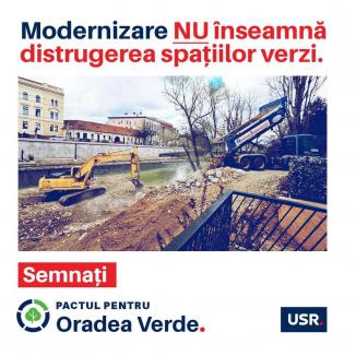 Pactul Verde pentru Oradea. Un contract cu orădenii pentru mai multe spații verzi!